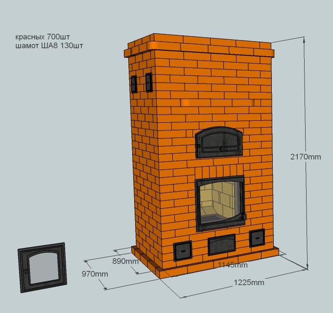 Печь для бани своими руками | Сделать кирпичную каменную или дровяную печь